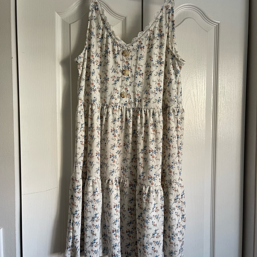 Magnolia Boutique Beige Floral Dress